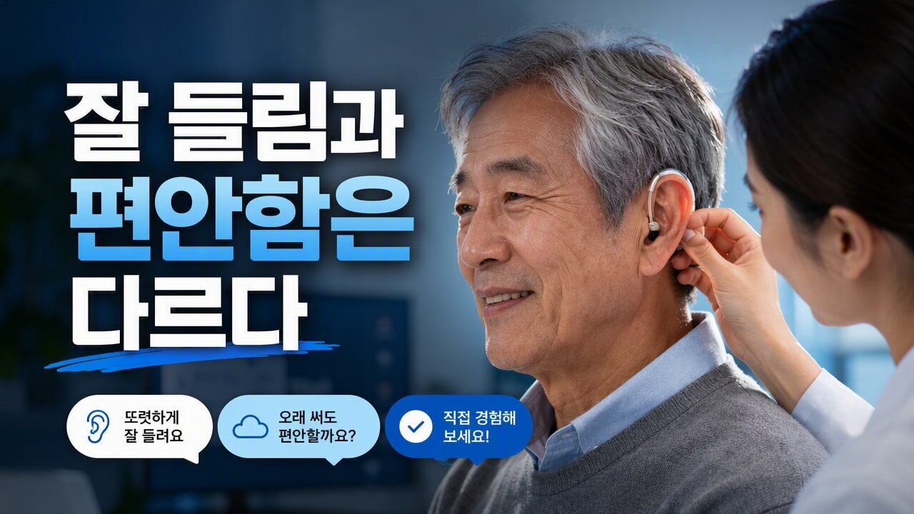 보청기 무료체험에서 ‘잘 들리는데도 못 쓰겠는’ 신호, 2주 안에 사후관리 없이 끝내면 생기는 차이