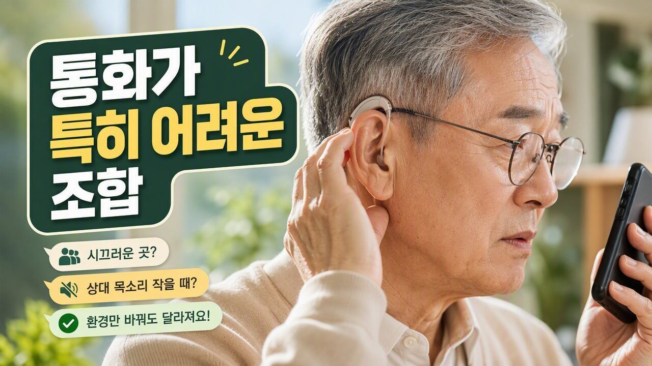 보청기 적응 기간이 생각보다 길어지는 이유 6가지, 첫 2주에 특히 확인할 환경 체크